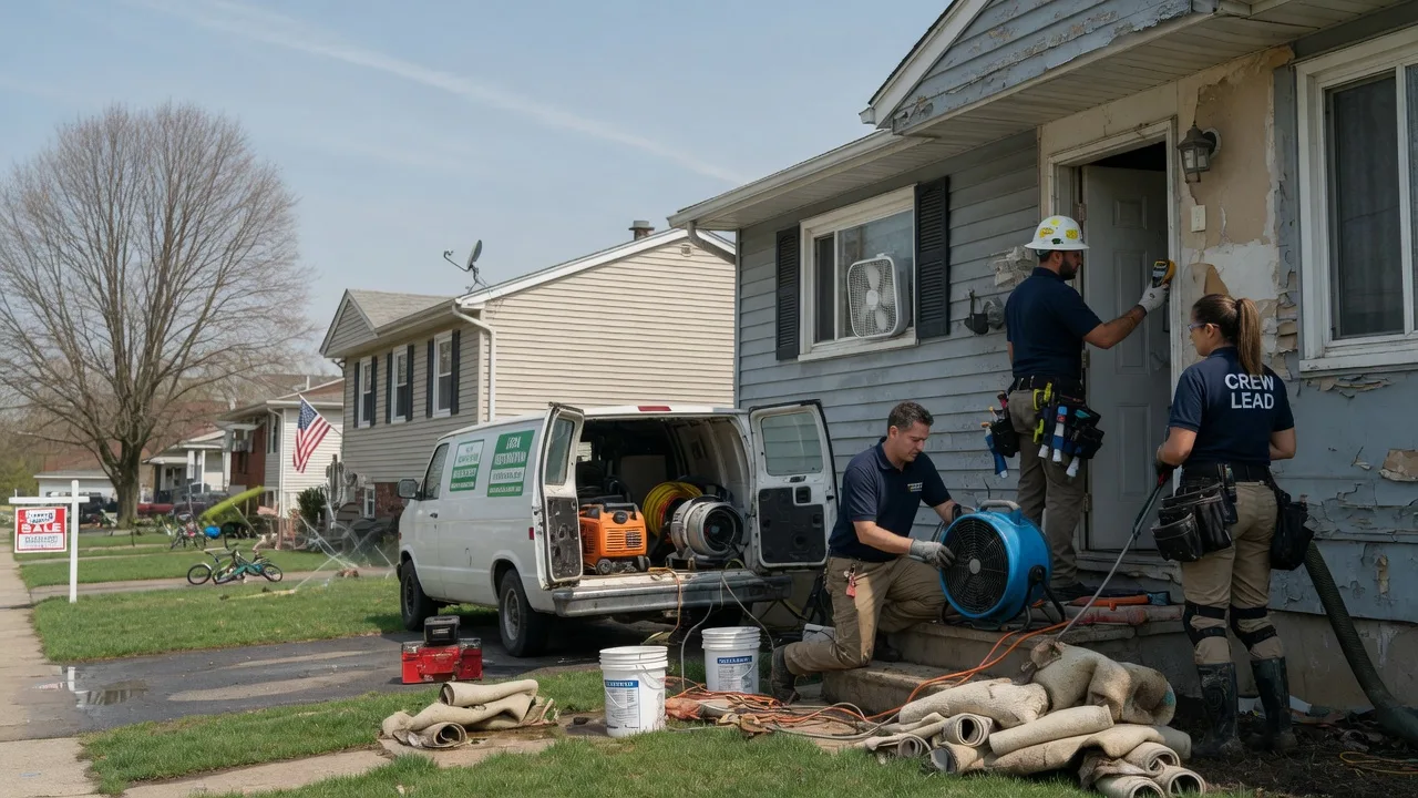 Flood Cleanup in Havertown, PA near me